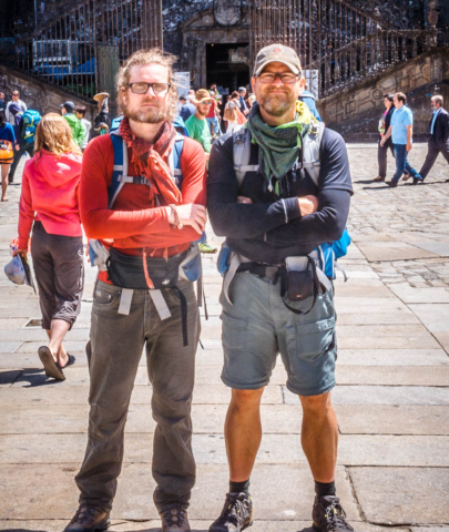 Arrived at Santiago de Compostela